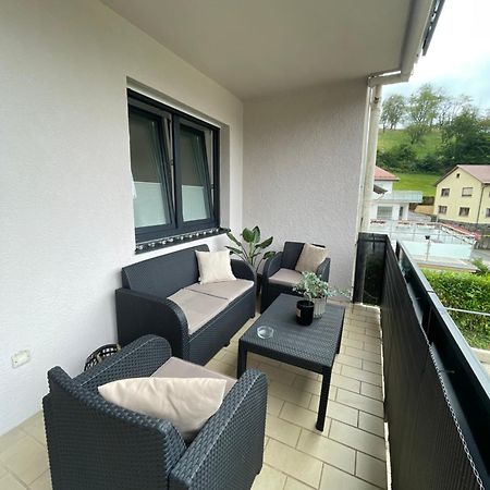 Ferienwohnung Am Felsenmeer Lautertal  外观 照片