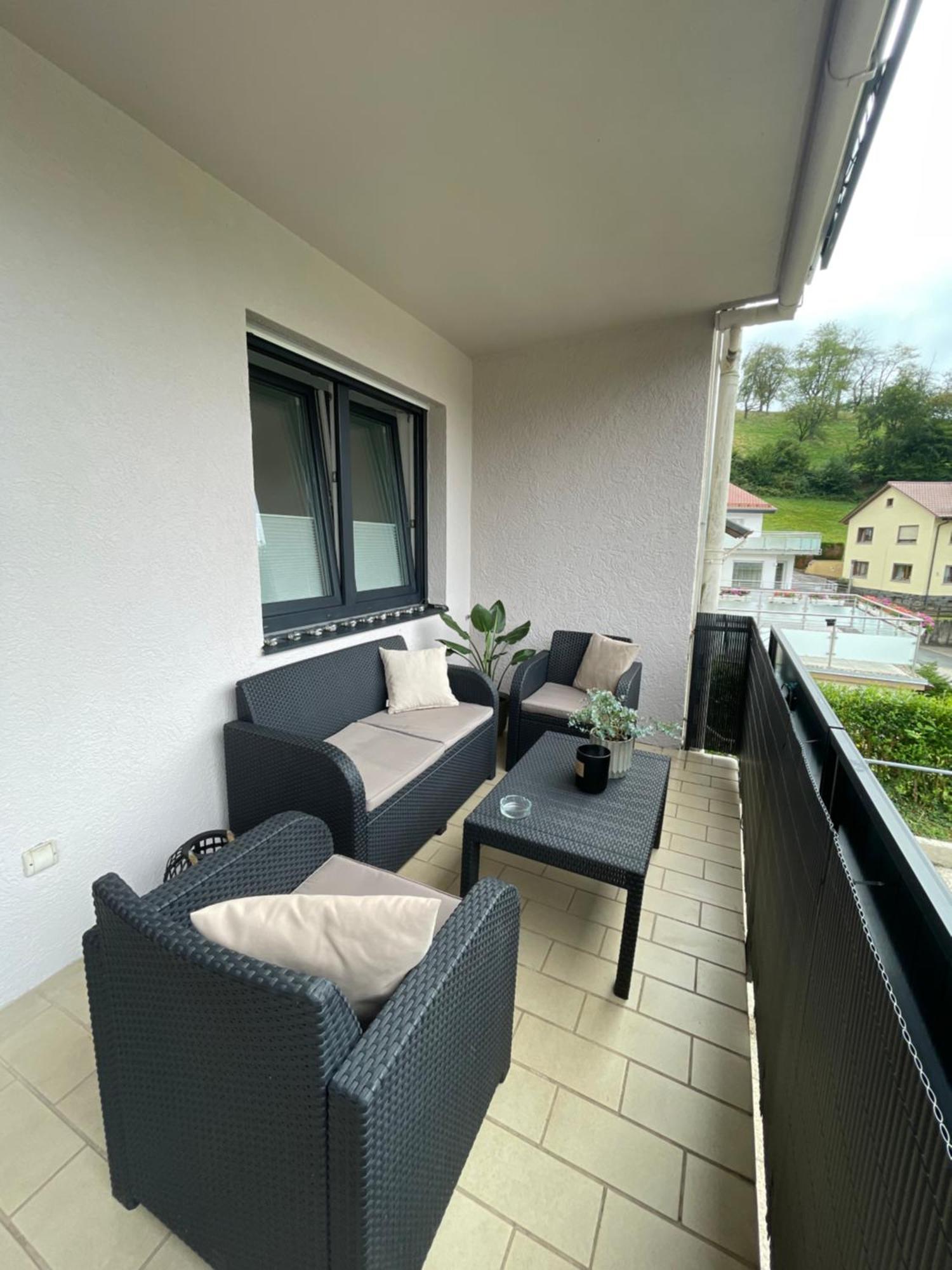 Ferienwohnung Am Felsenmeer Lautertal  外观 照片